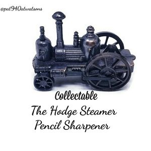 Vintage Diecast Collectable Hodge Steamer Pencil Sharpener